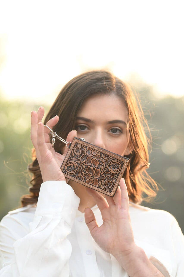 Tooling Leather Key/ Card Case