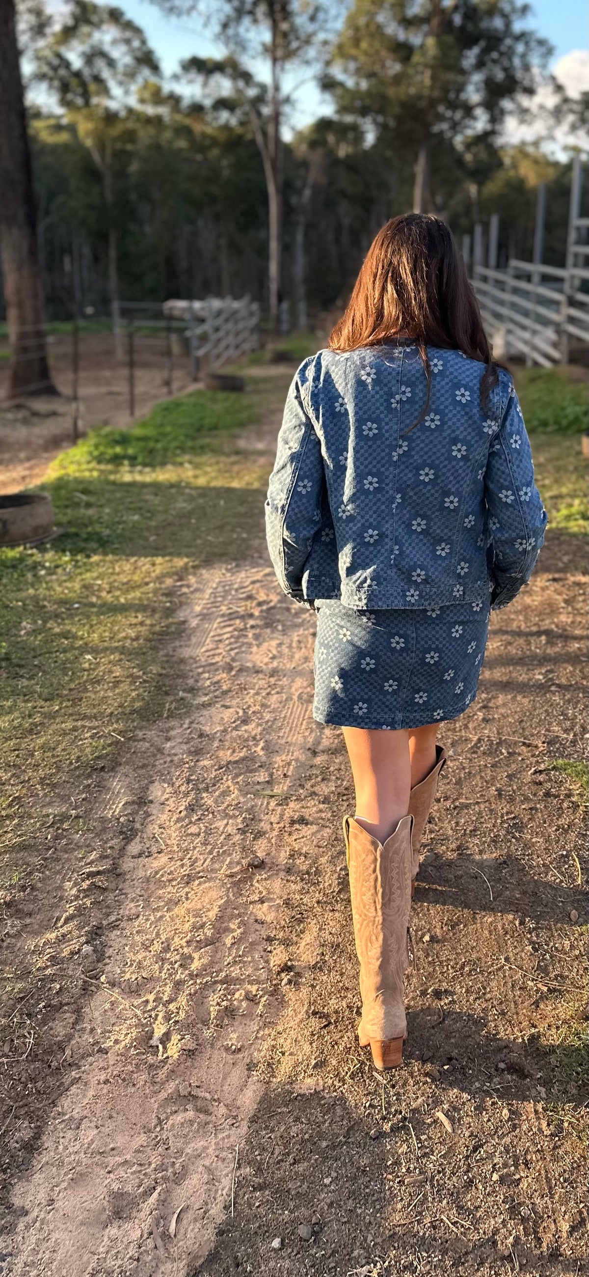 Denim Paper Heart Jacket