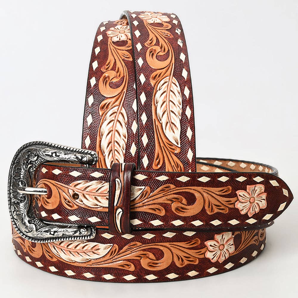 Genuine American Leather Belt Unisex TAN