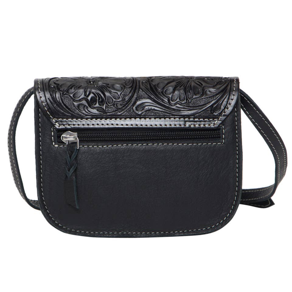 Tooling Leather Cowhide Small Bag
