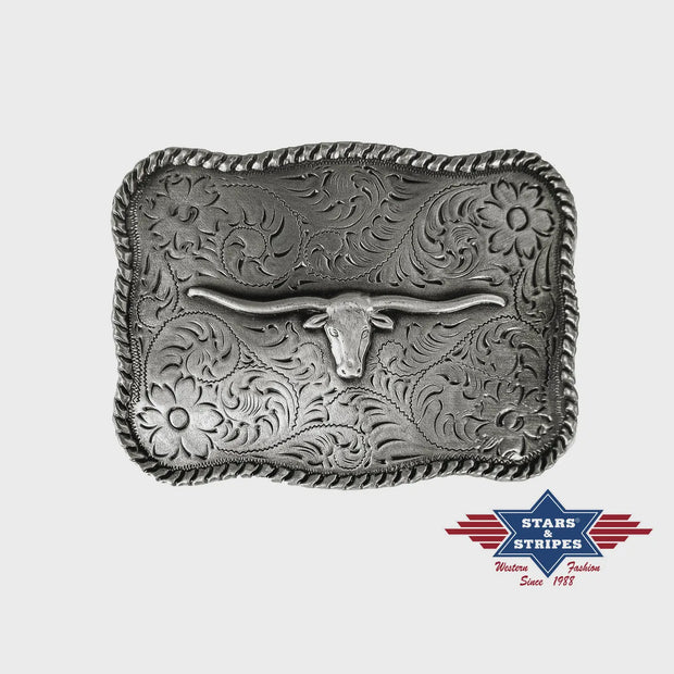 Longhorn Belt Buckle