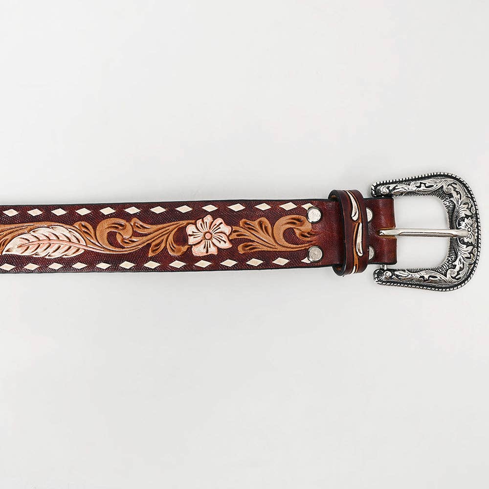 Genuine American Leather Belt Unisex TAN