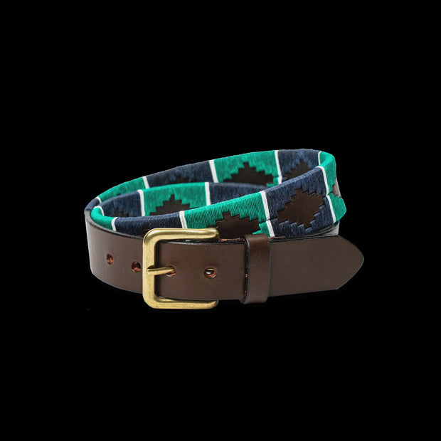 Gaucho House Polo Belt - ESMERALDA