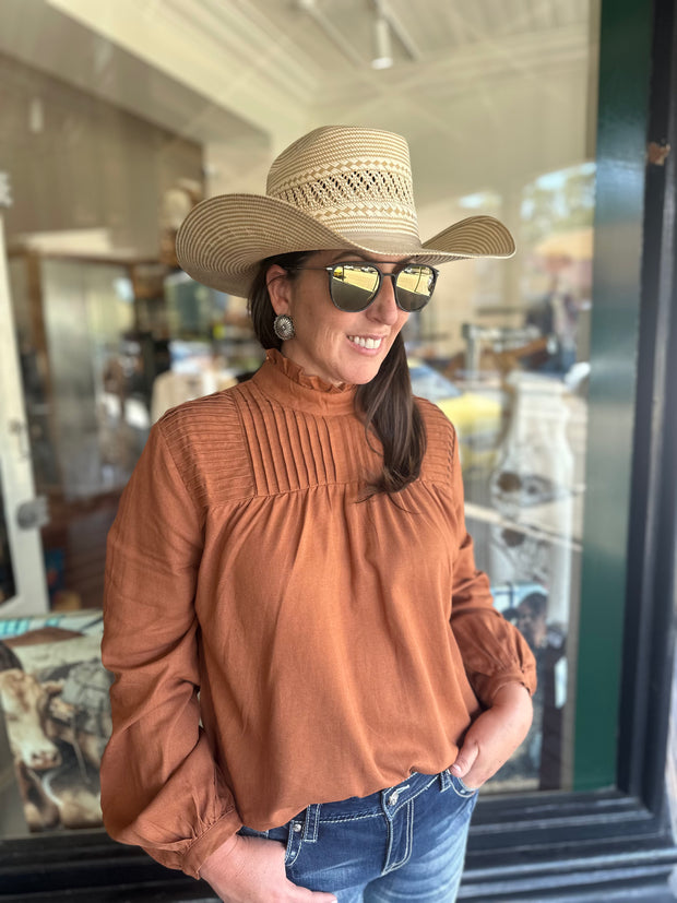 Desert Linen Blouse