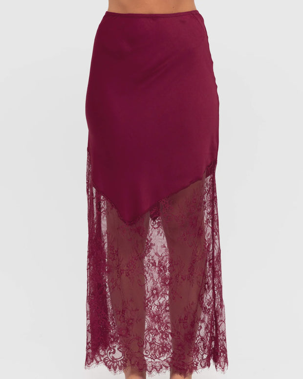 Paper Heart Maxi Skirt