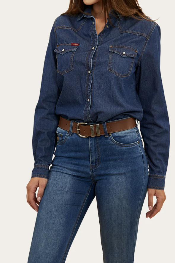 Everleigh Womens Denim Shirt