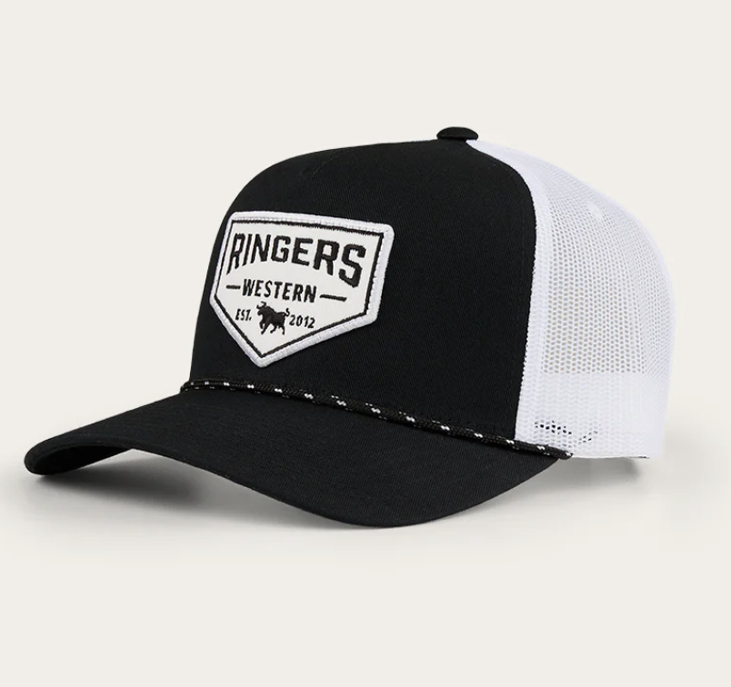 Garage Truck Cap - Black/White
