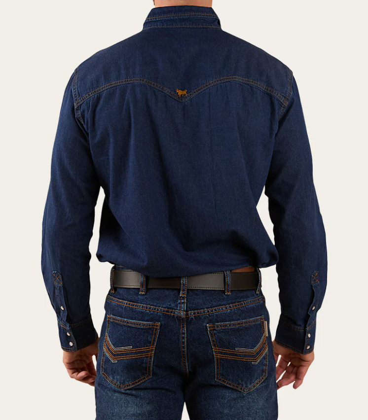 Tahoe Mens Denim Shirt - Ringers Western