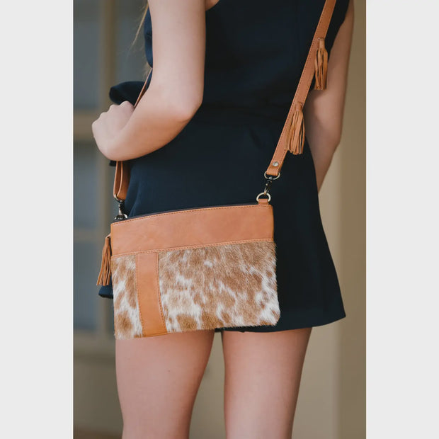 Cowhide Crossbody Bag - Berlin