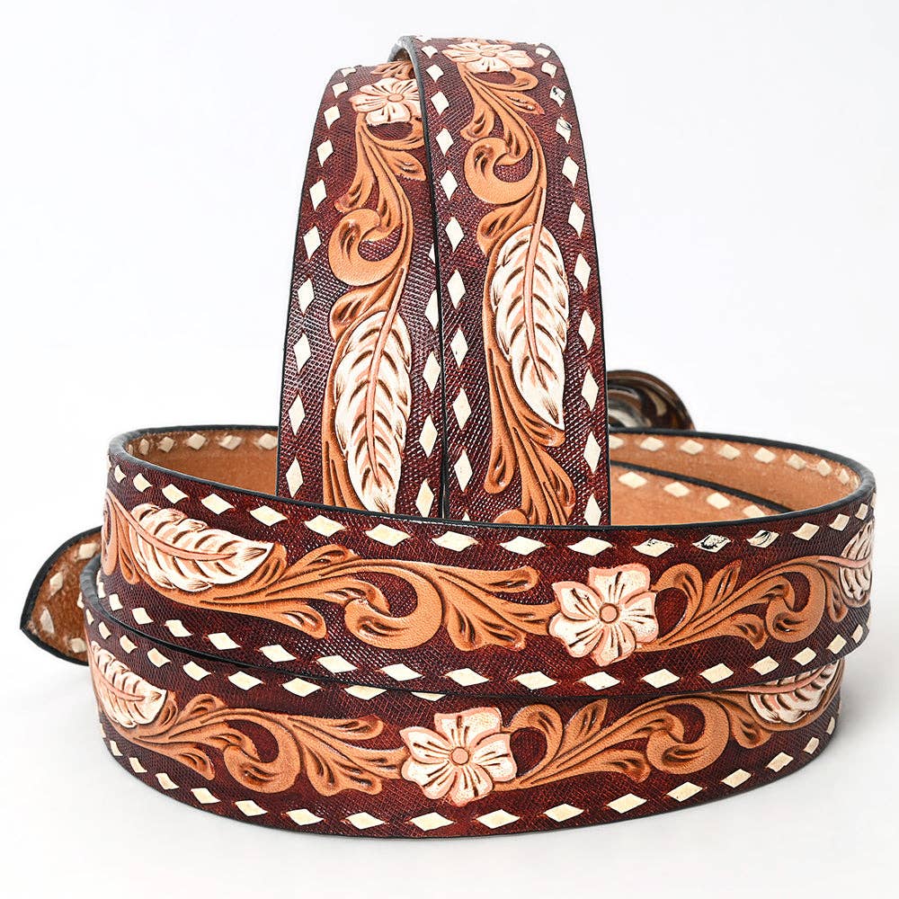 Genuine American Leather Belt Unisex TAN