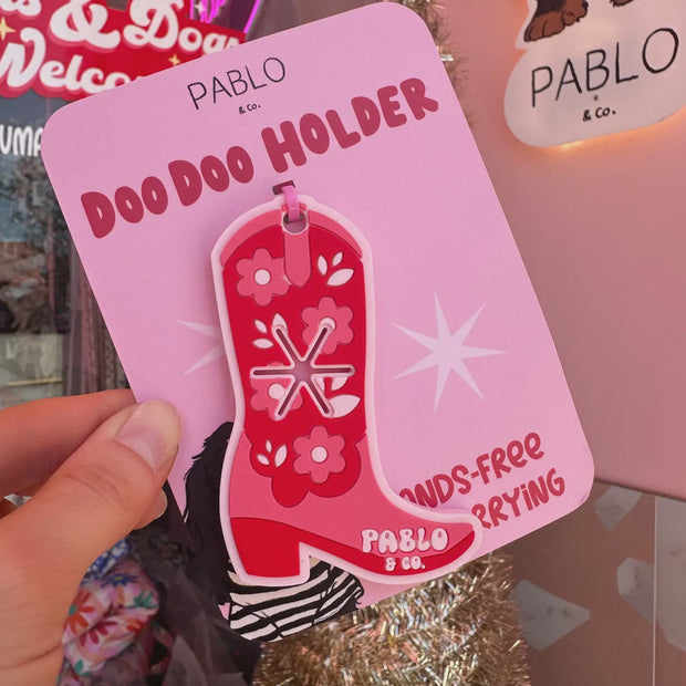 Cowgirl Boot Doo Doo Holder