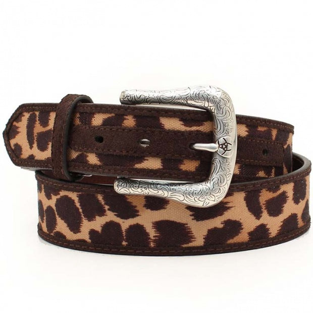 WMS Leopard Inlay Belt
