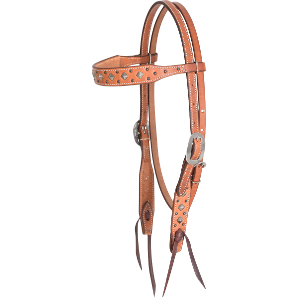 DOTTED BROWBAND HEADSTALL