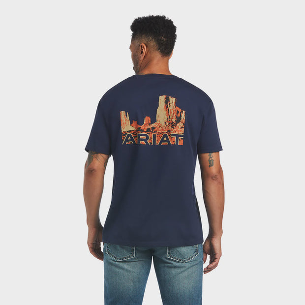 Mns  Monument Sunset T-Shirt